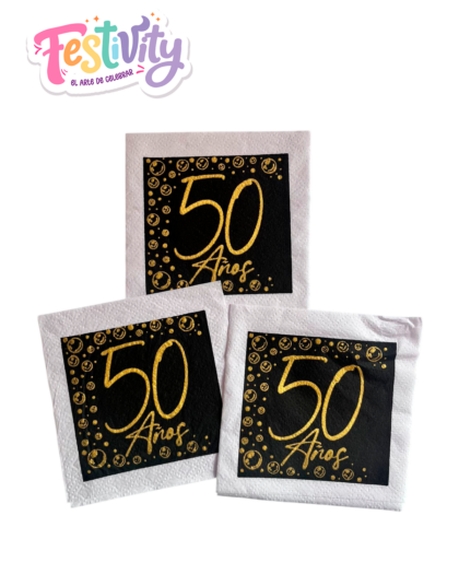 Servilleta 50 Años Deluxe
