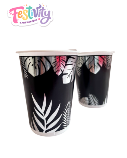 Vaso Hojas Deluxe
