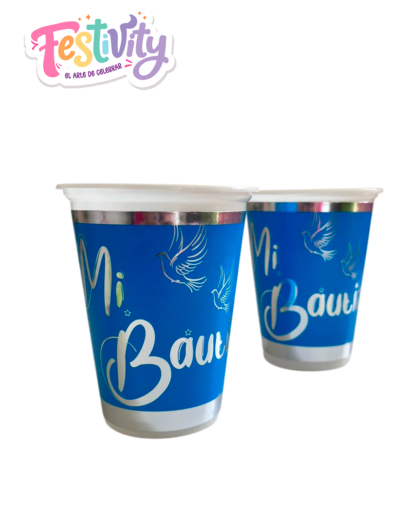 Vaso Mi Bautizo Deluxe