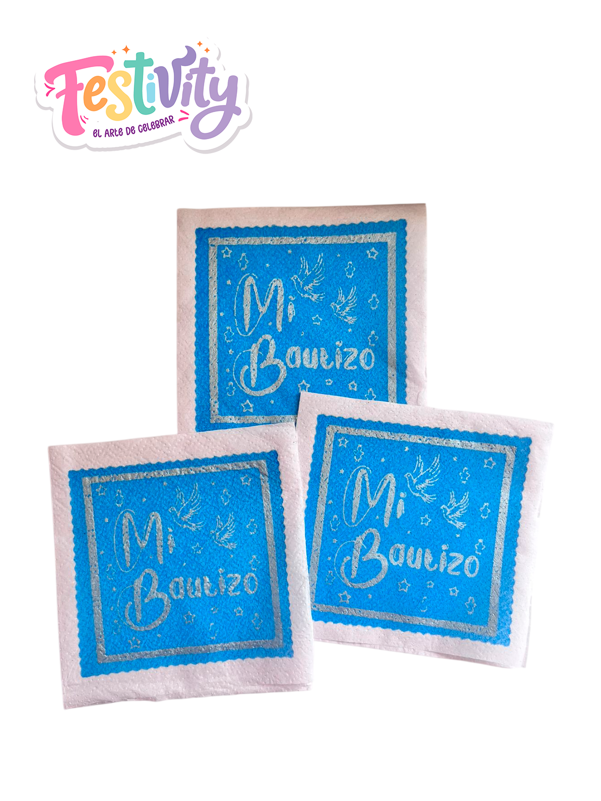 Servilleta Mi Bautizo Deluxe