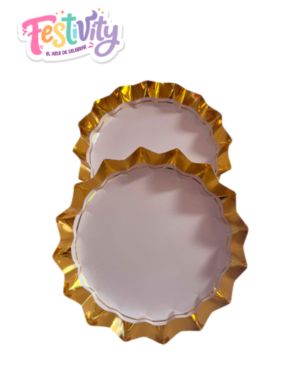 Plato Estrella Lujo Liso