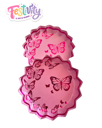 Plato Estrella Mariposa Deluxe