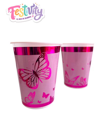 Vaso Mariposas Deluxe