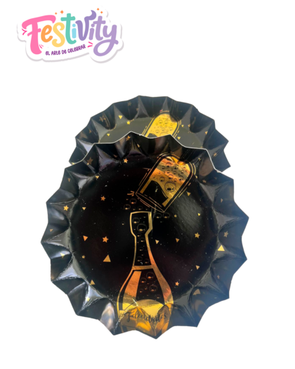Plato Estrella Champaña Deluxe