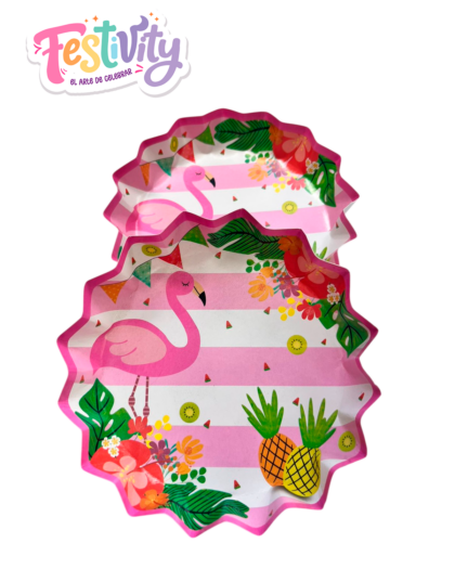 Plato Estrella Flamingo