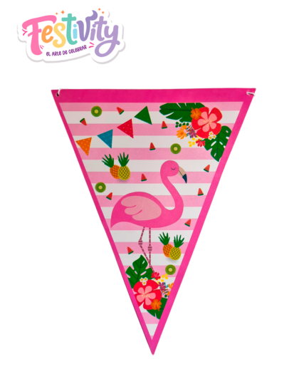 Banderin Flamingo