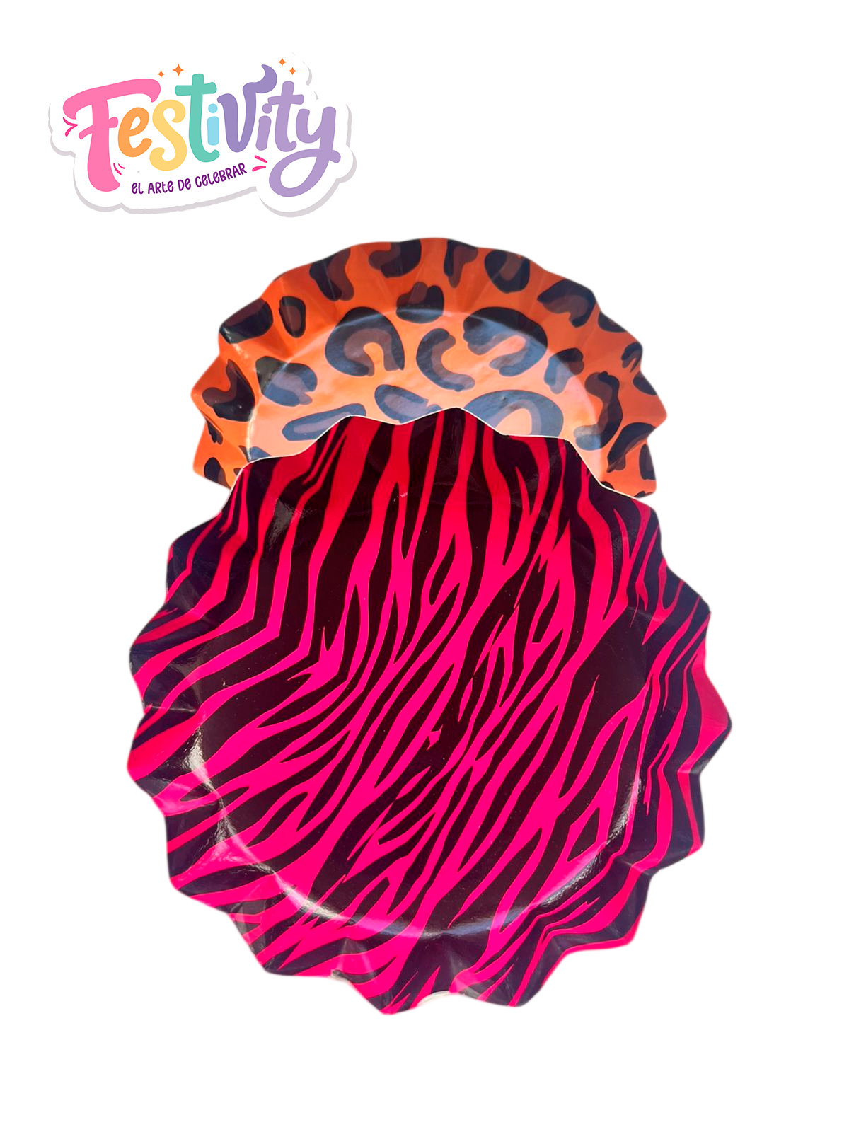 Plato Estrella Animal Print