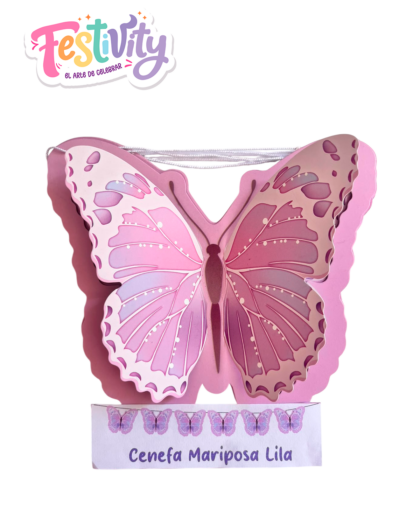 Cenefa Mariposa Lila