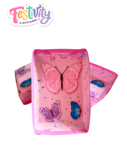 Bandeja Mariposa Rosa