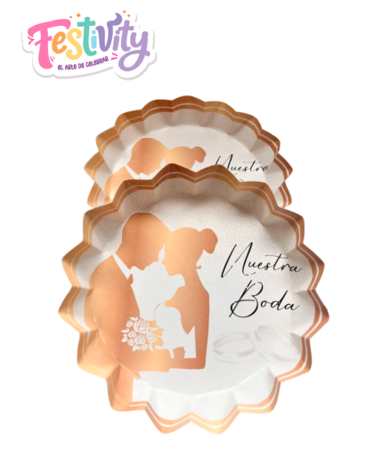 Plato Estrella Nuestras Boda