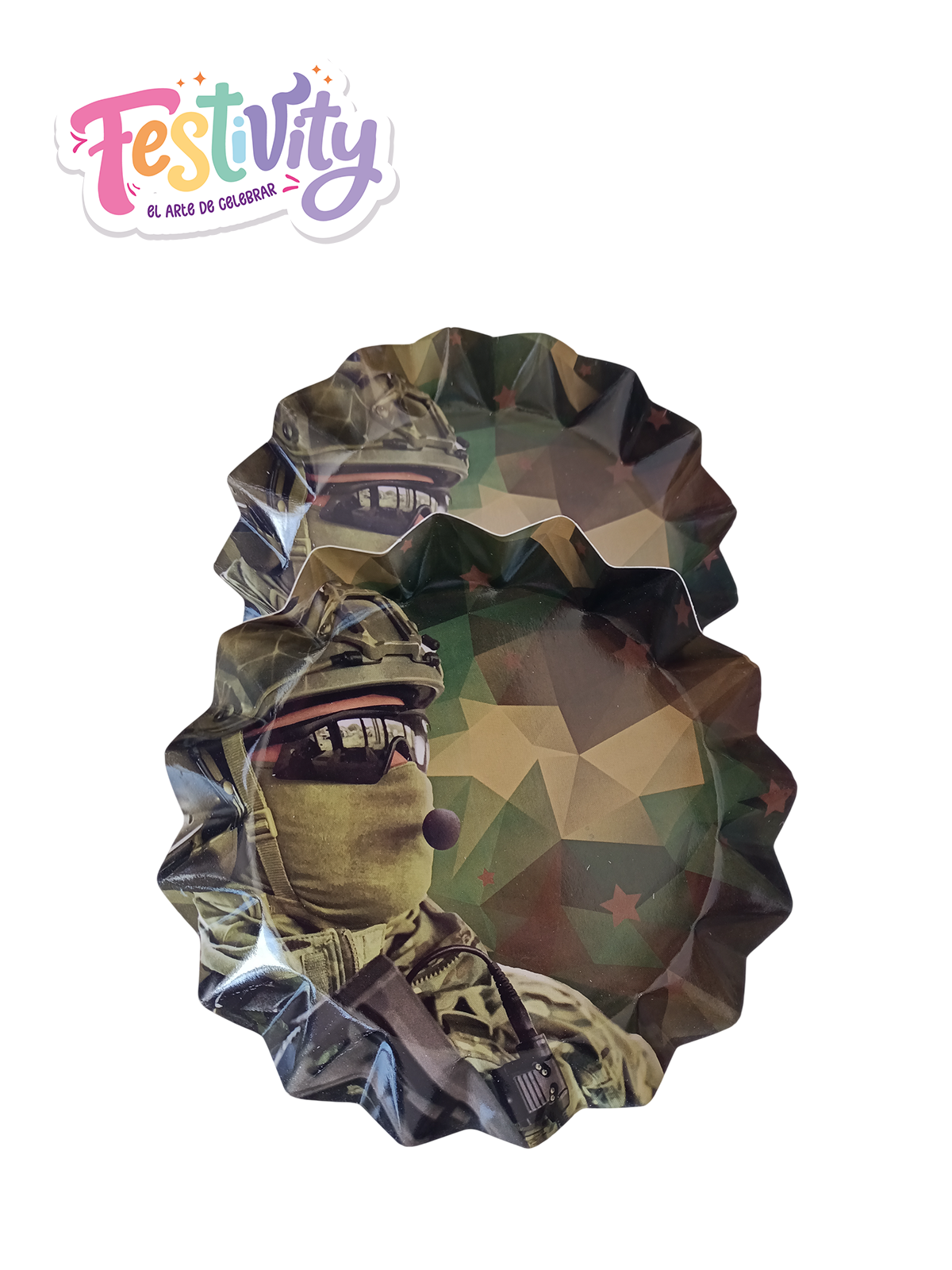 Plato Estrella Militar