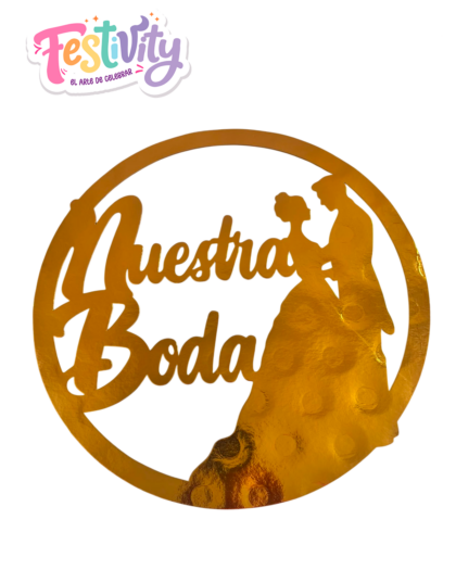 Topper Nuestra Boda