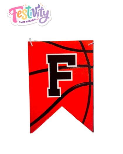 Guirnalda Feliz Cumpleaños Basketball