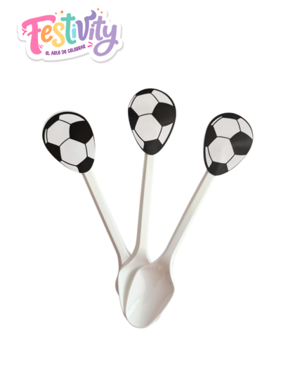 Cubierto Futbol Blanco