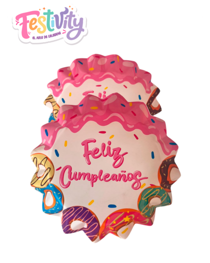 Plato Estrella Donas