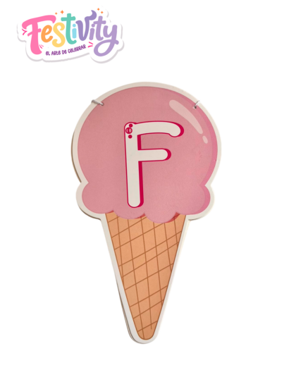 Guirnalda Feliz Cumpleaños Helados