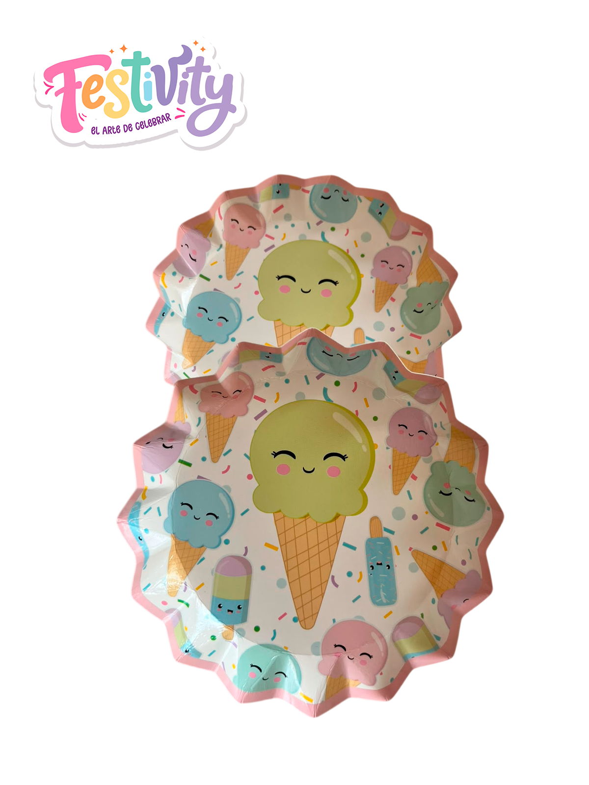 Plato Estrella Helados