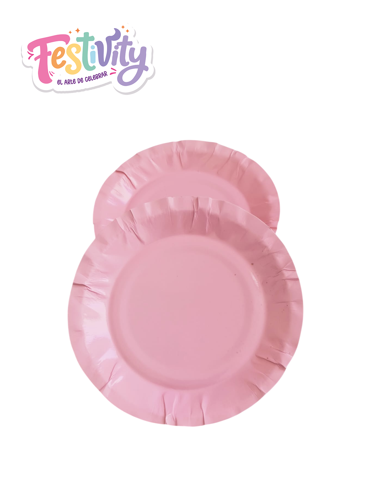 Plato Redondo Pastel