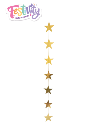 Cola Burbuja Estrella Metalizada