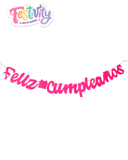 Guirnalda Feliz Cumpleaños Neon