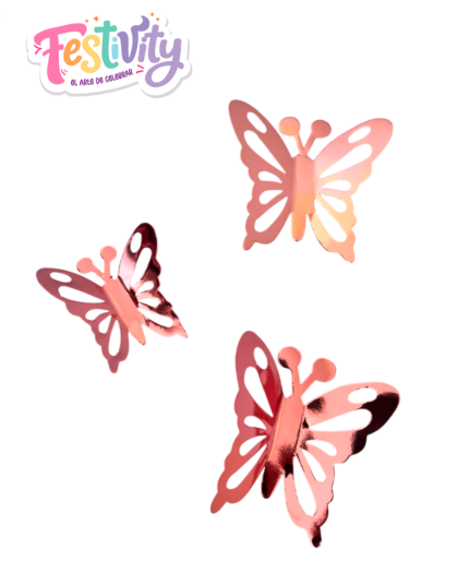 Mariposa Troquelada Pequeña