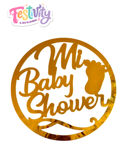 Topper Mi Baby Shower